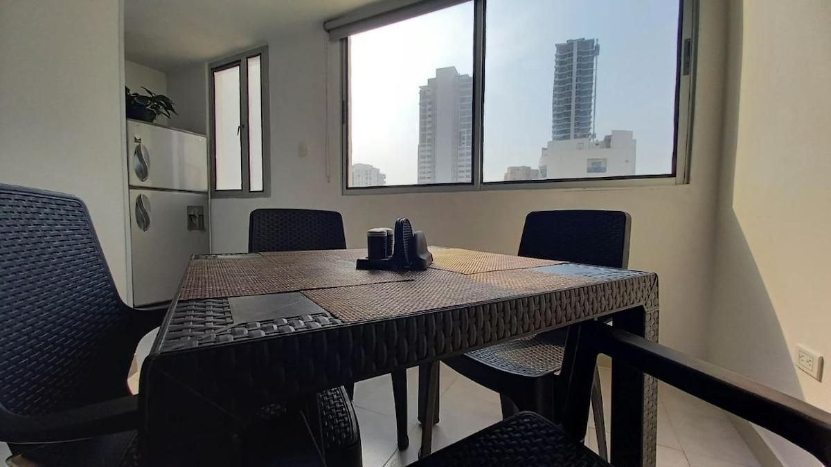 1401 Con Ac, Piscina Y Cerca Playa Apartamento Cartagena