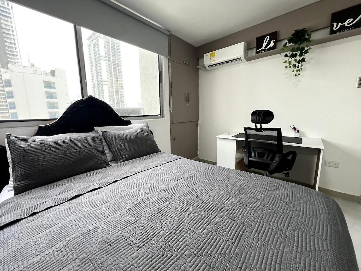 1401 Con Ac, Piscina Y Cerca Playa Apartamento *