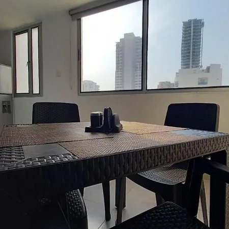 1401 Con Ac, Piscina Y Cerca Playa Apartamento Cartagena