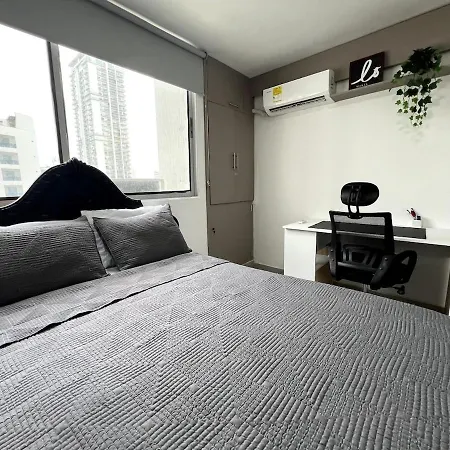 1401 Con Ac, Piscina Y Cerca Playa Apartamento *
